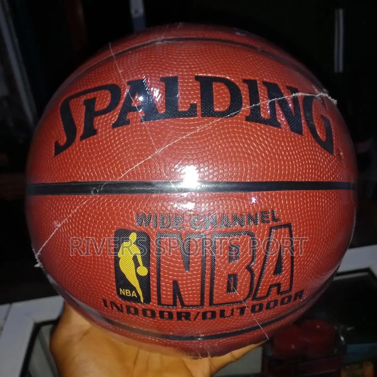 Spalding Wide Channel Basketball NBA Grip Control In/Outdoor