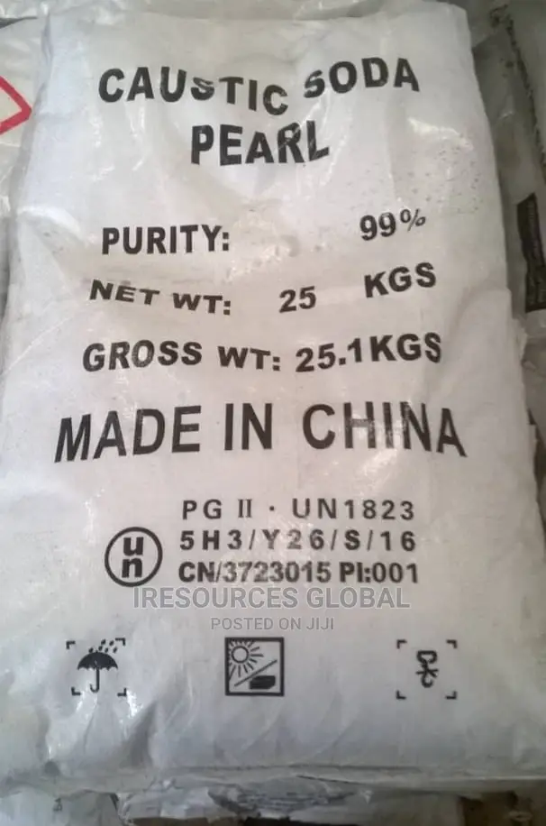 Caustic Soda Pearls 25kg Bag