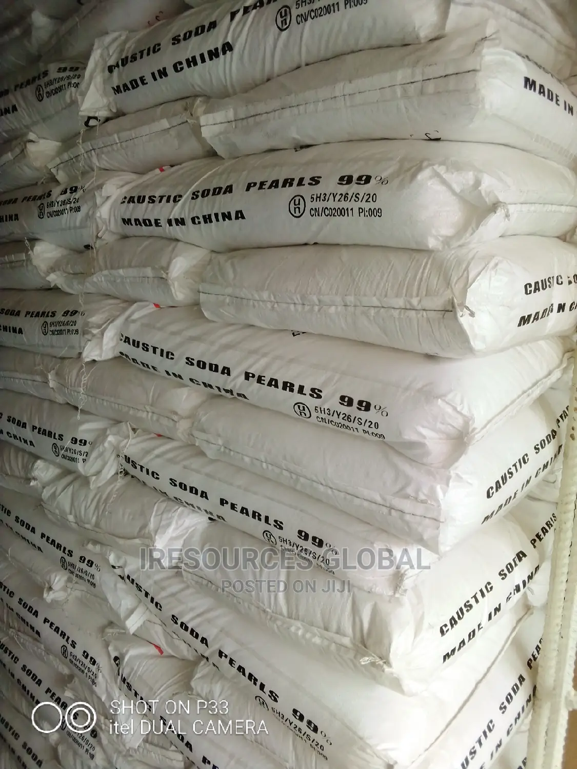 Caustic Soda Pearls 25kg Bag