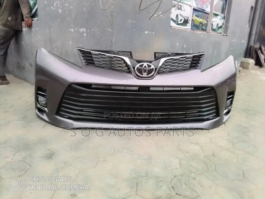 Complete Front Bumper Sienna 2018