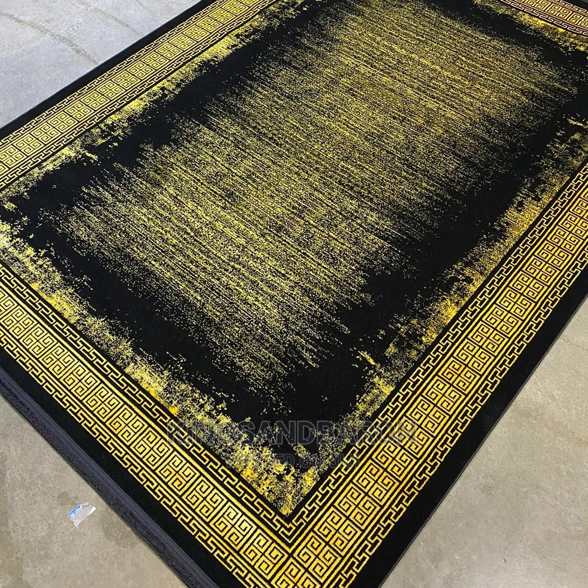 5*7fts Cream,Gold,Blue,Brown, Black,Silver Turkey Center Rug