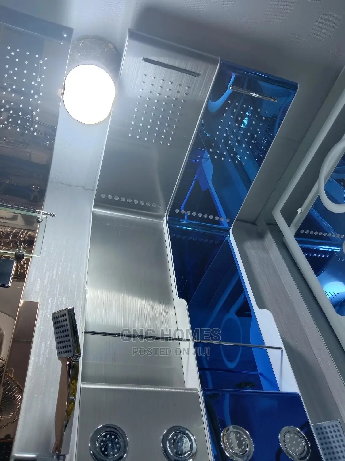 Executive Power Shower With Led Lights Panel Shower