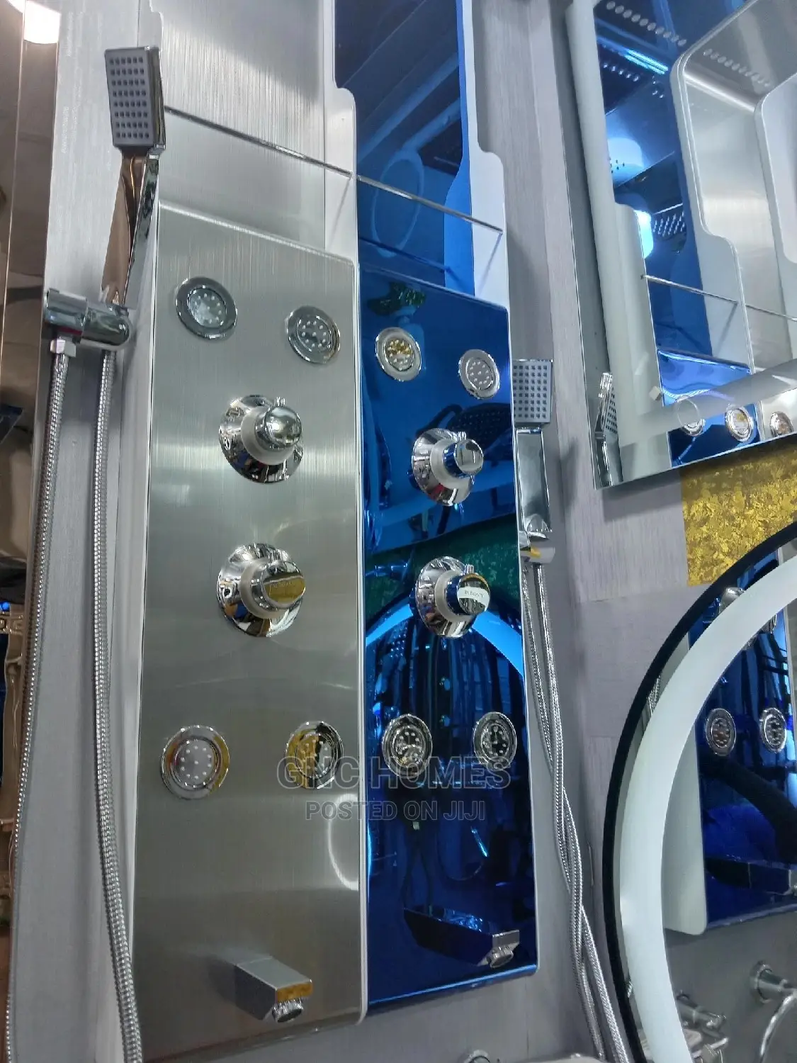 Executive Power Shower With Led Lights Panel Shower