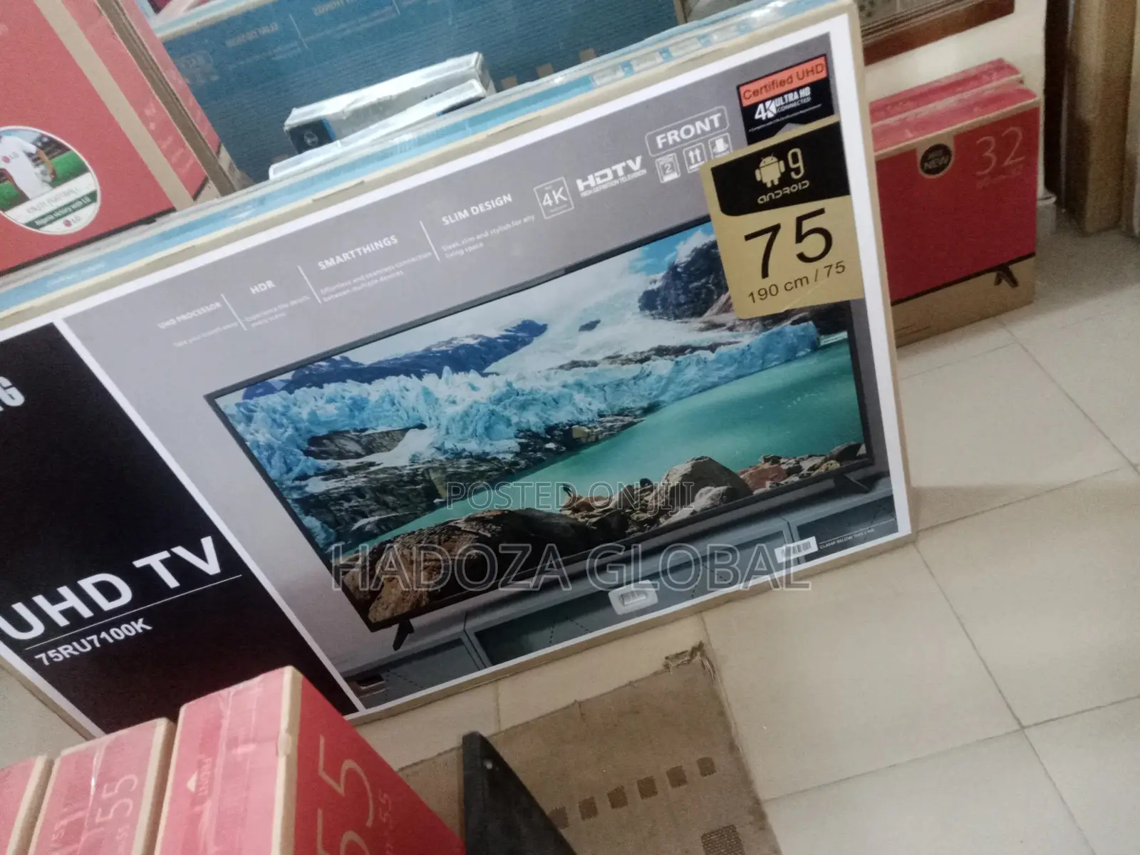 Samsung 75 Inches With Browser