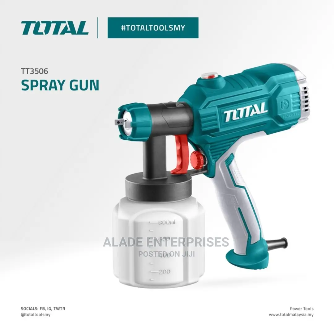 Total Electric Paint Spray Gun - 450W