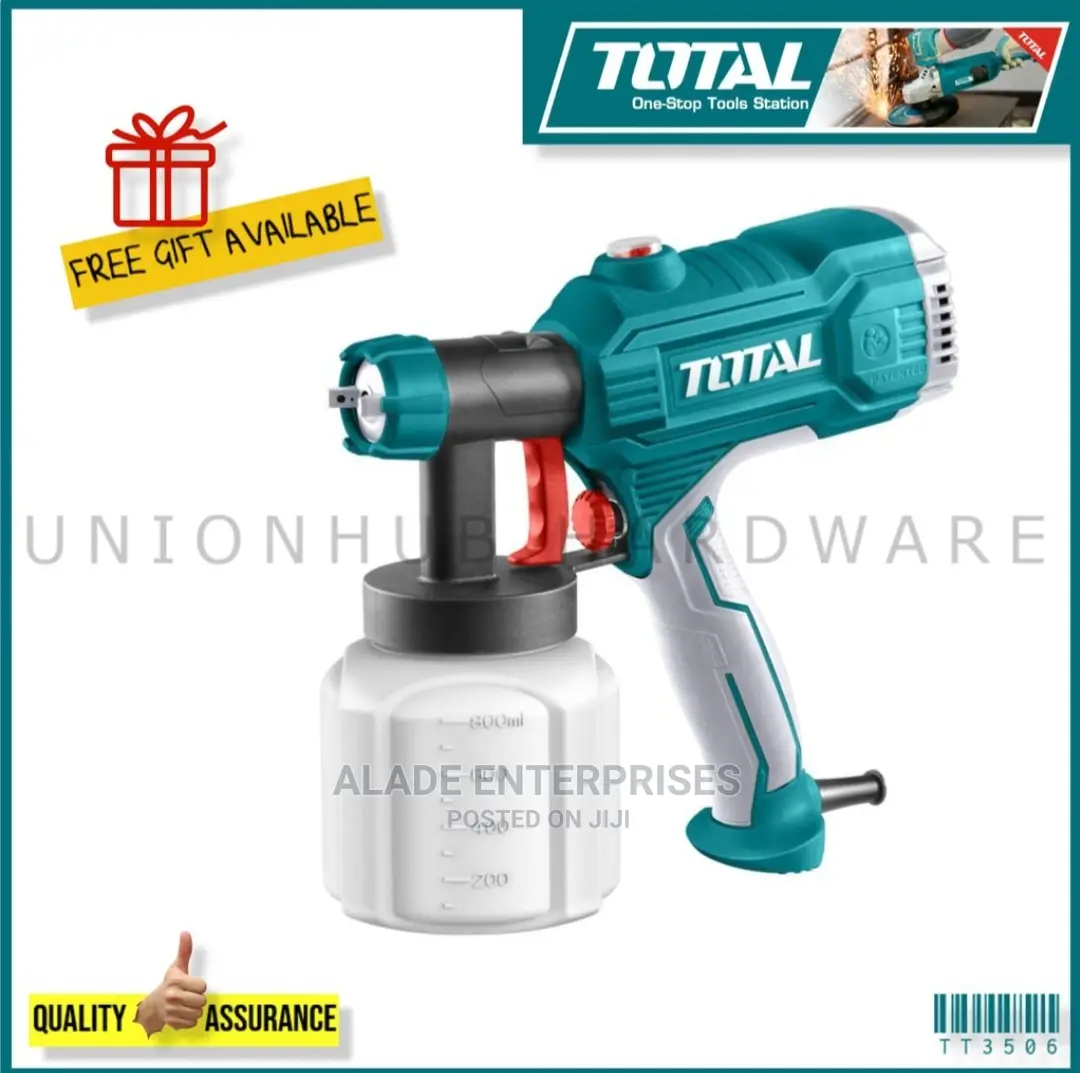 Total Electric Paint Spray Gun - 450W