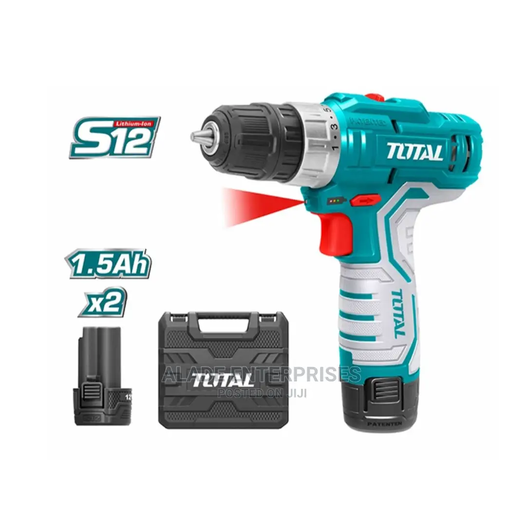 Total Li-Ion S12 Cordless Drill (12V) Impact