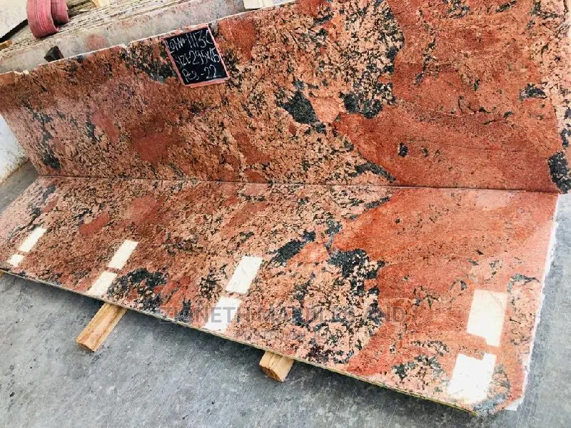 Indian Alaska Red Granite Marble Slab