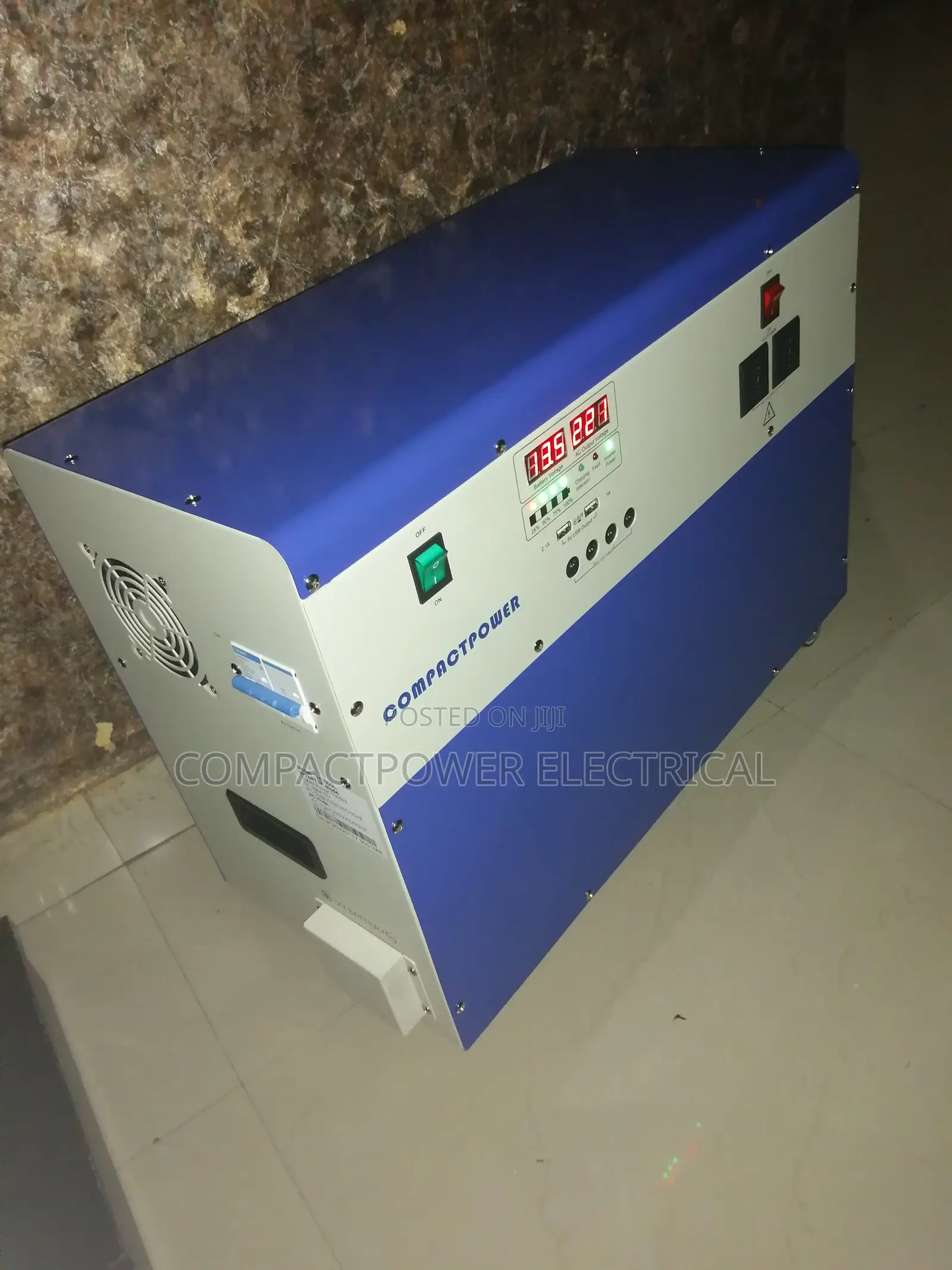 2kva 3.2kwh Lithium Lifep04 Solar Generator Inverter -10yr+