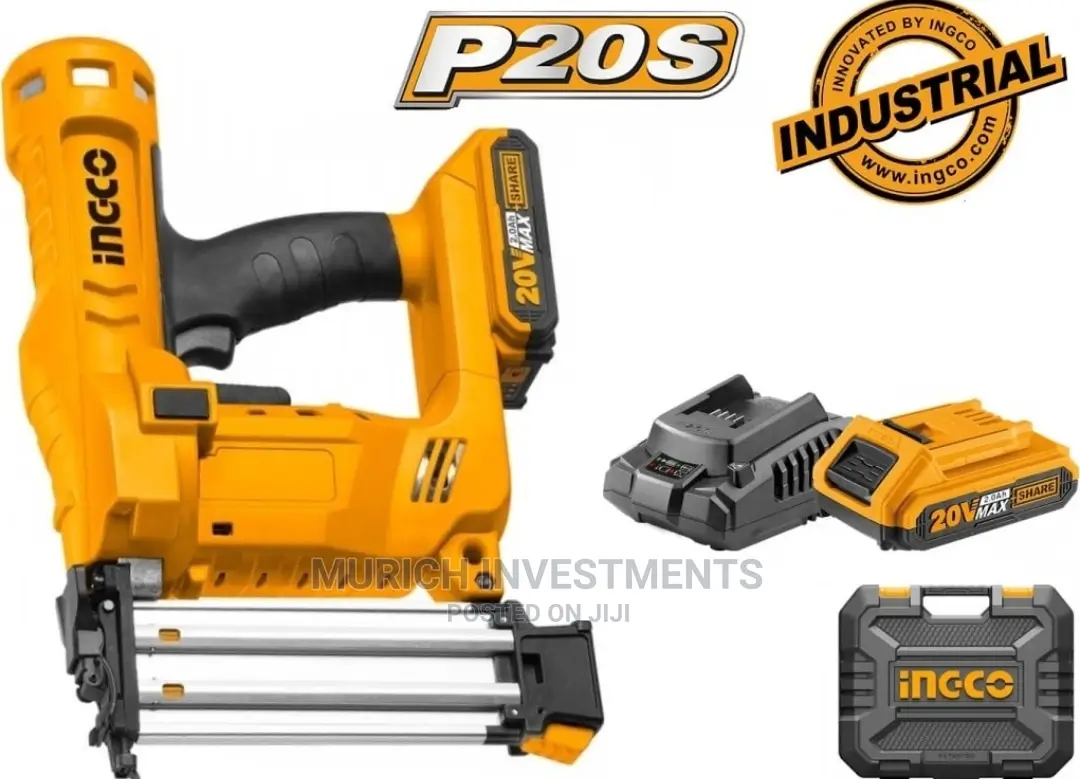 20v Ingco Brad Stud Nailer Cbnli2002 20v 1 X 2ah for Nails