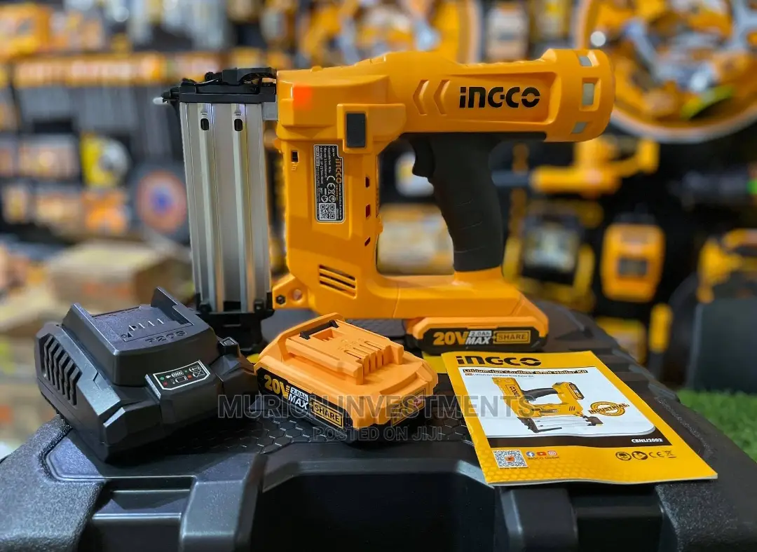 20v Ingco Brad Stud Nailer Cbnli2002 20v 1 X 2ah for Nails