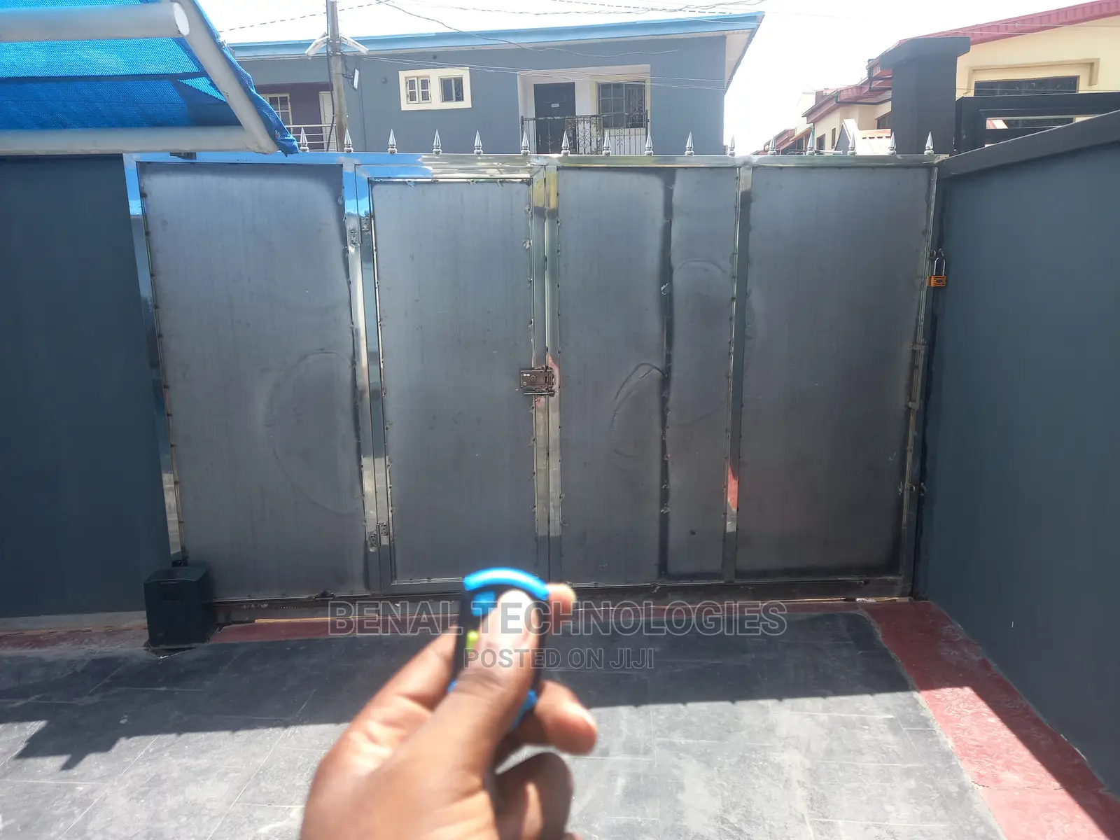 Effective Automatic Remote Gate Machine in Yaba