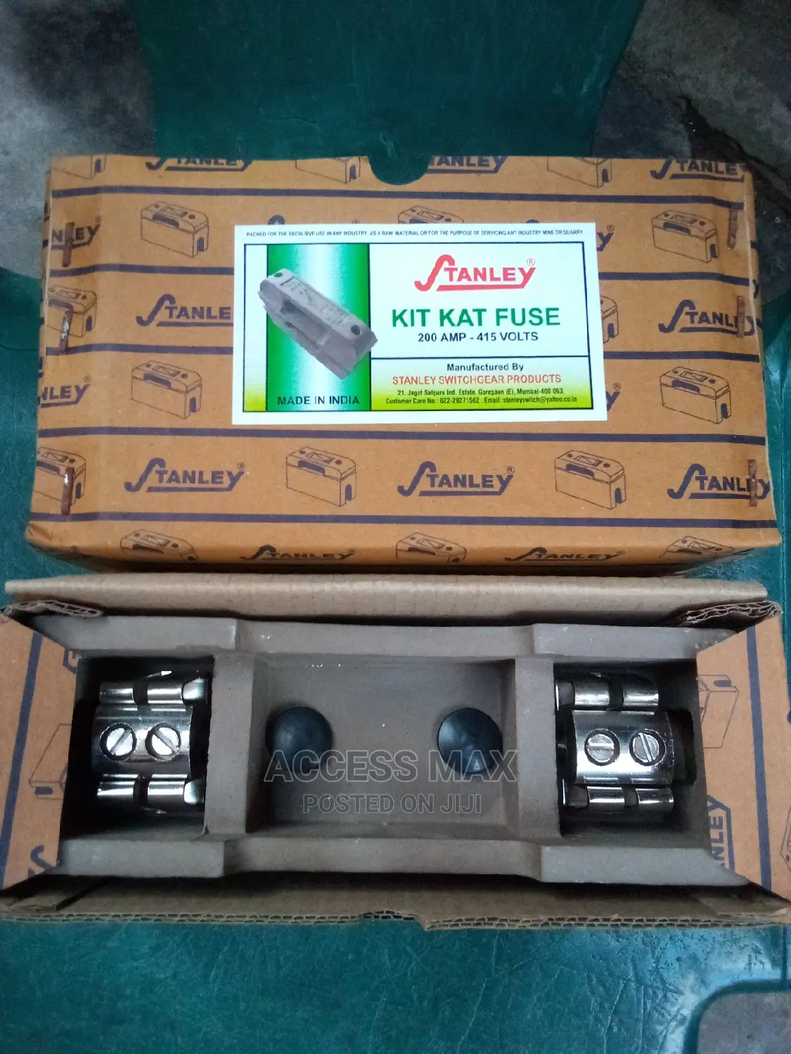 200amps Stanley Cut Out Fuse Base. High Quality)