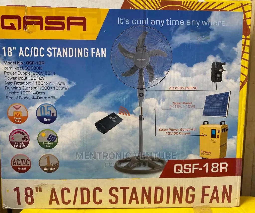 Qasa Inverter Fan 18"