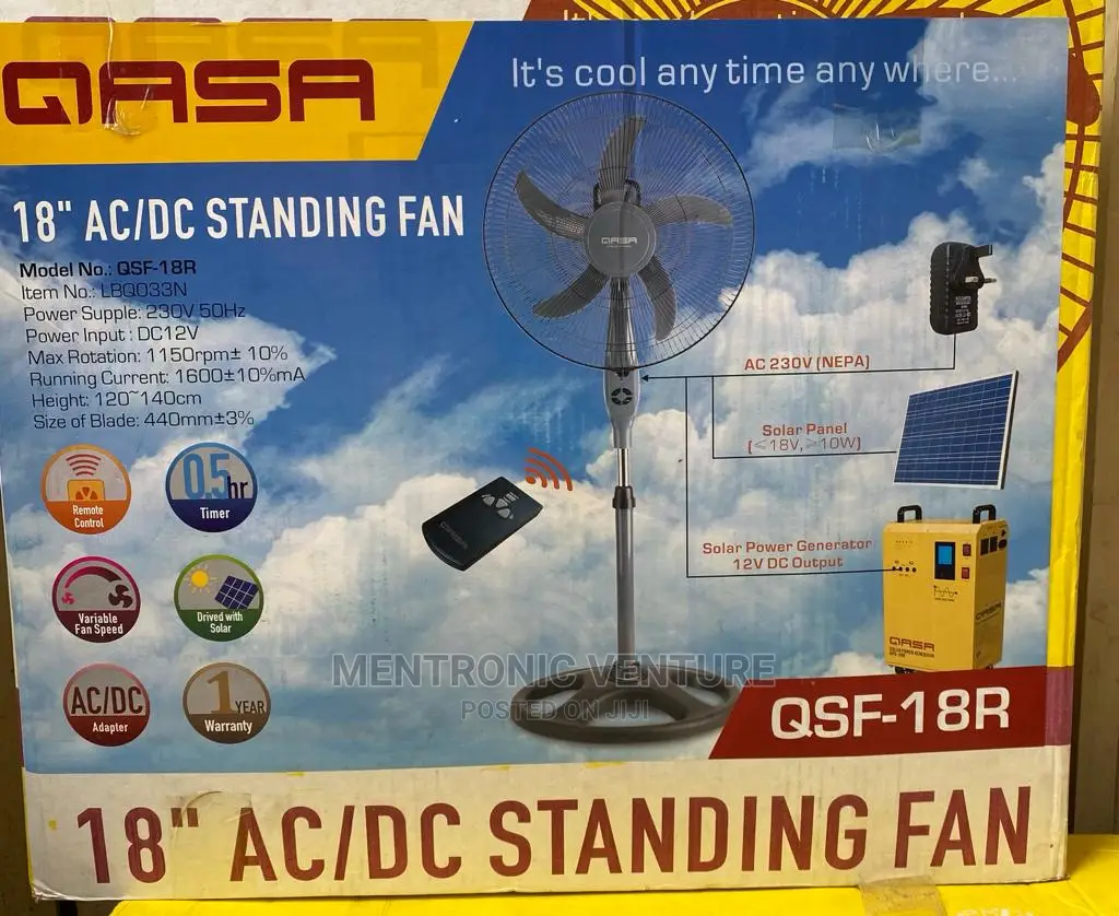 Qasa Inverter Fan 18"