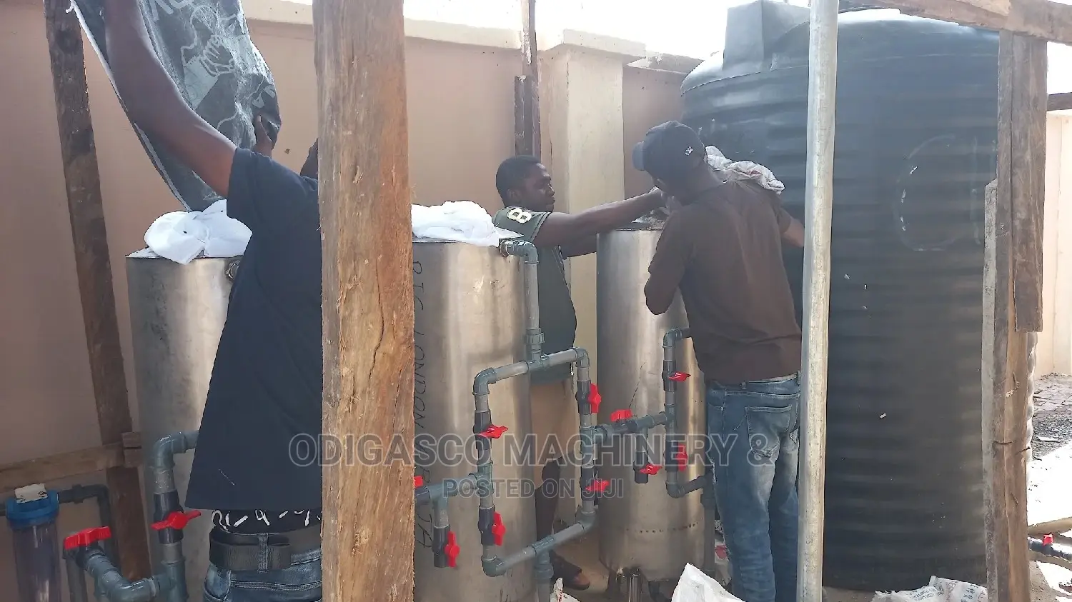Water Treatment Filtration Tank