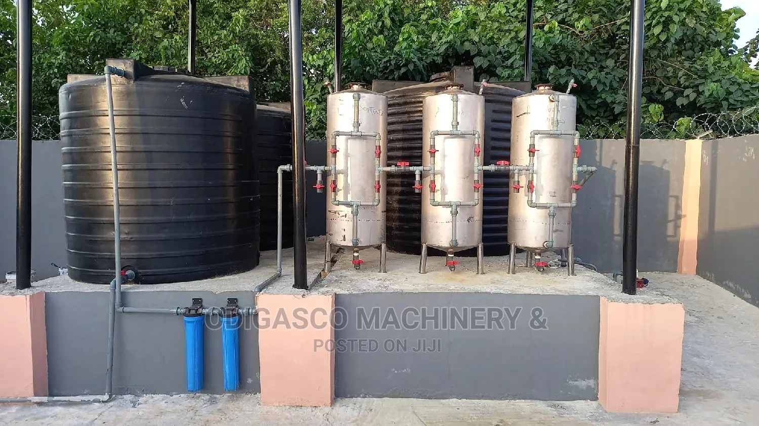 Water Treatment Filtration Tank