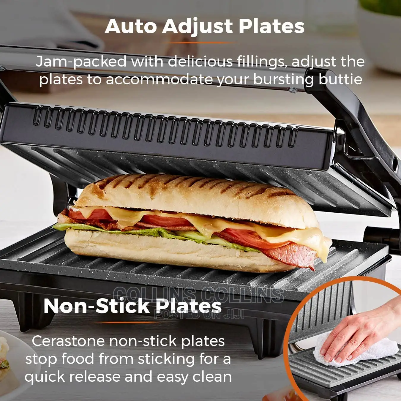 Tower Health Grill and Panini Press