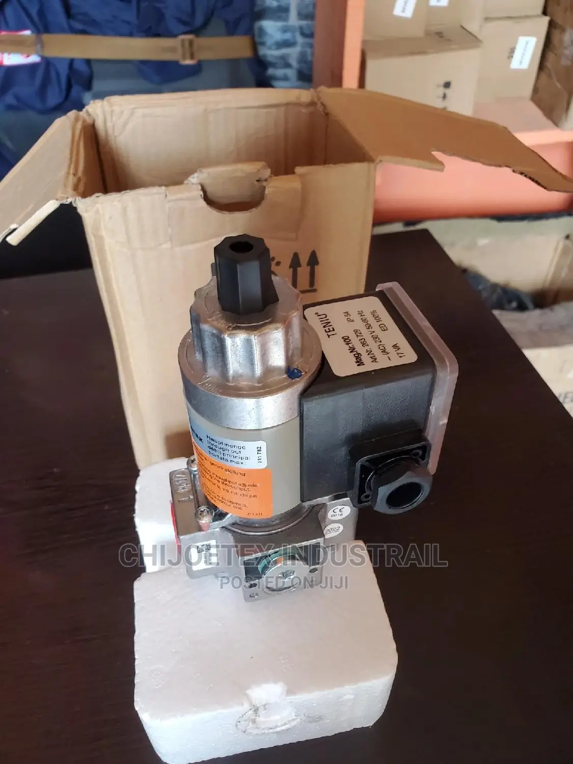 1⁄2" Gas Solenoid Valve for Gas Burners