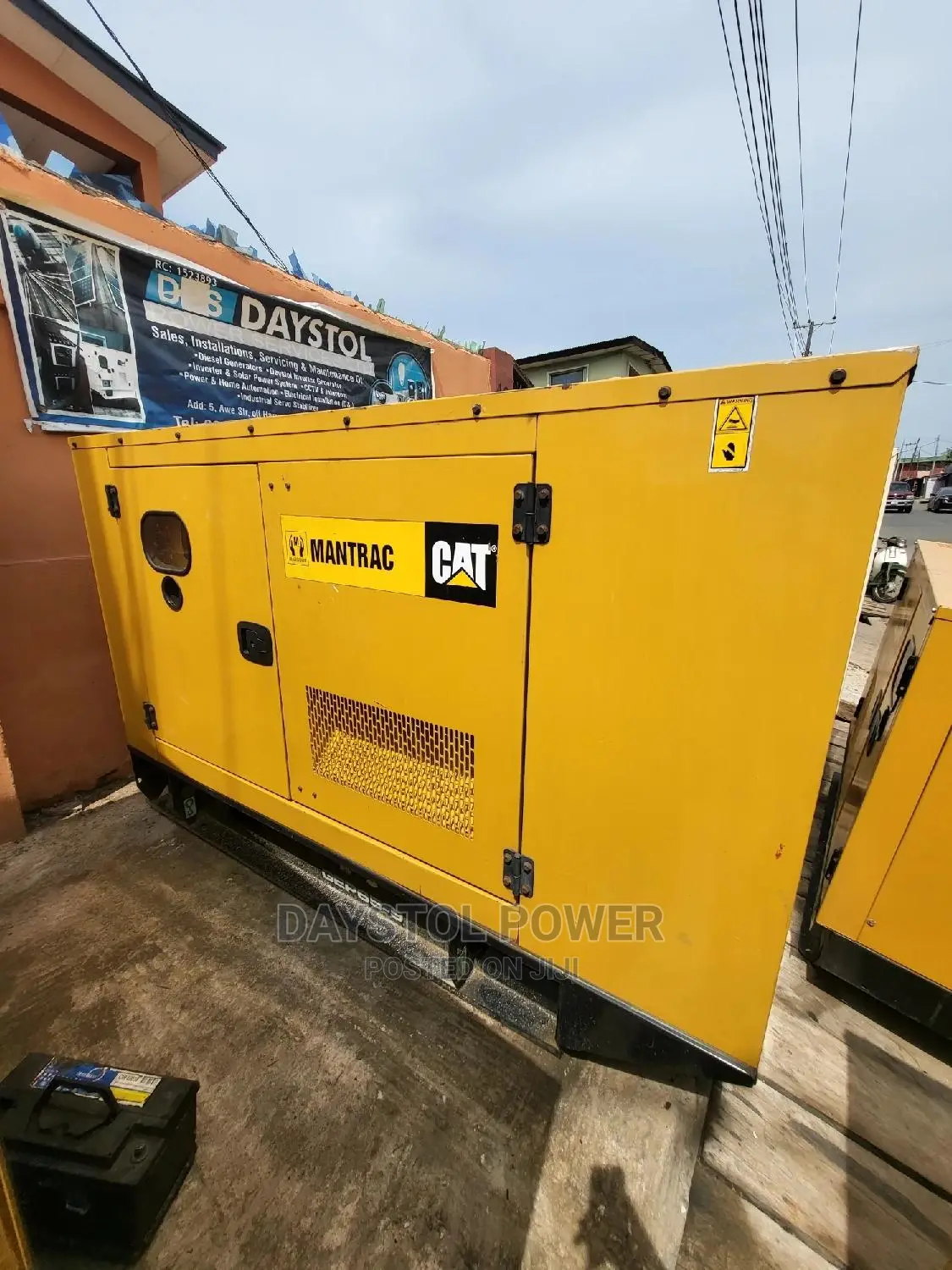 Clean 65kva Cat Mantrac Soundproof Diesel Generator