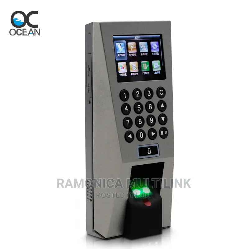 Zkteco F18 Fingerprint Access Control Time And Attendance