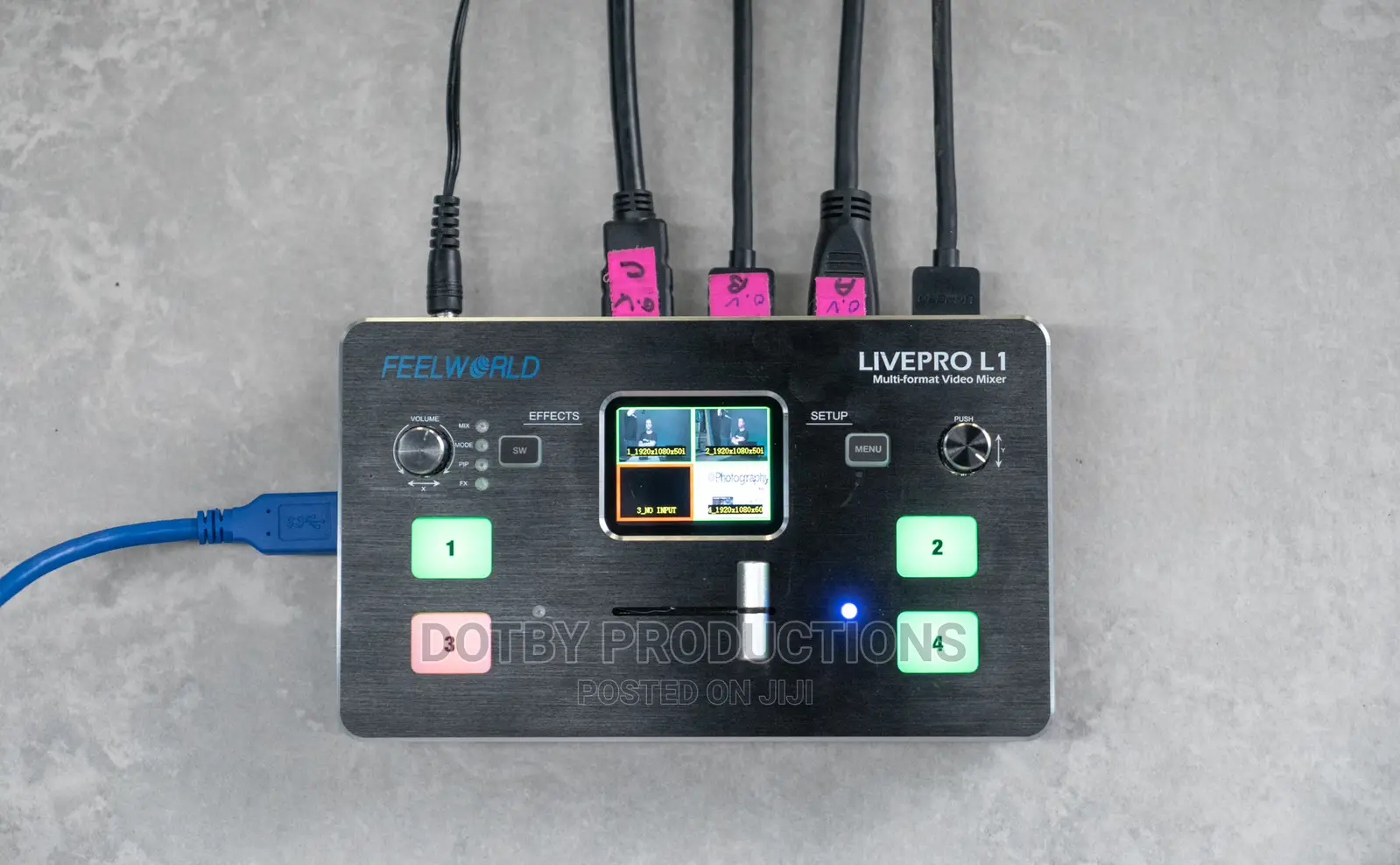 Feelworld Livepro L1 Video Mixer 4X for Live Streaming