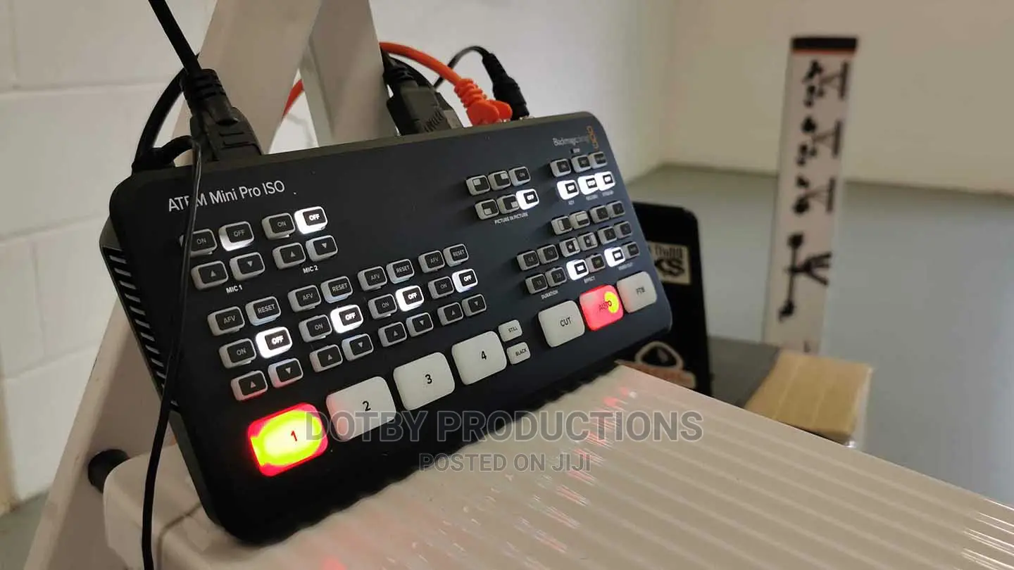 BMP Atem Mini Pro Iso for Live Streaming Video Mixer