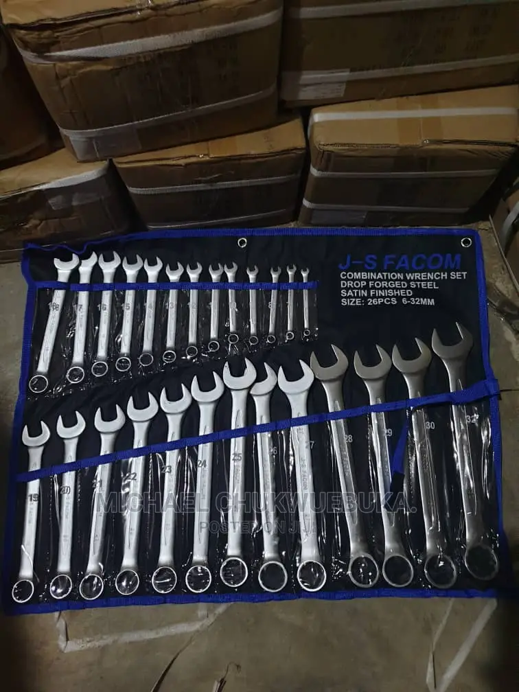 26pcs Combination Wrench Set 6-32