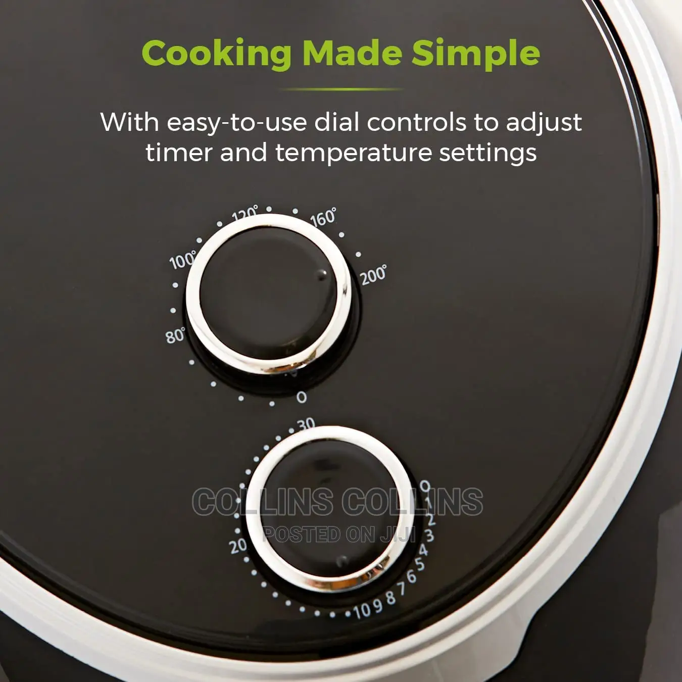 Tower Manual Air Fryer Oven With Rapid Air Circulation.