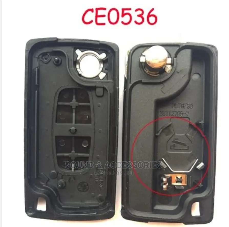 2 Buttons Remote Key Shell for Peugeot 308 307 207 206 407