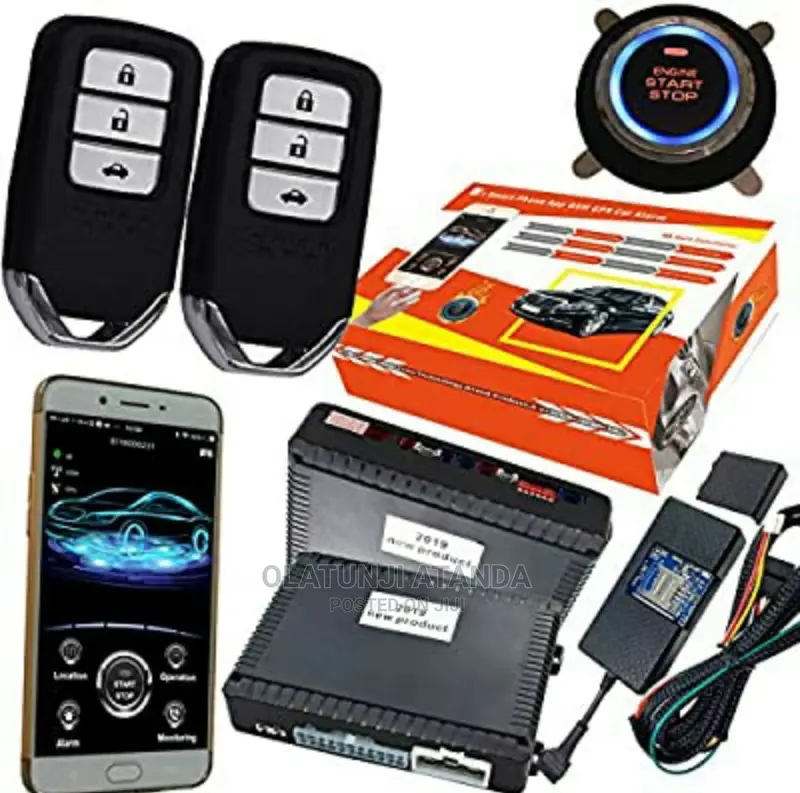 Keyless Push To Start/Stop With Long Range Bluetooth Access