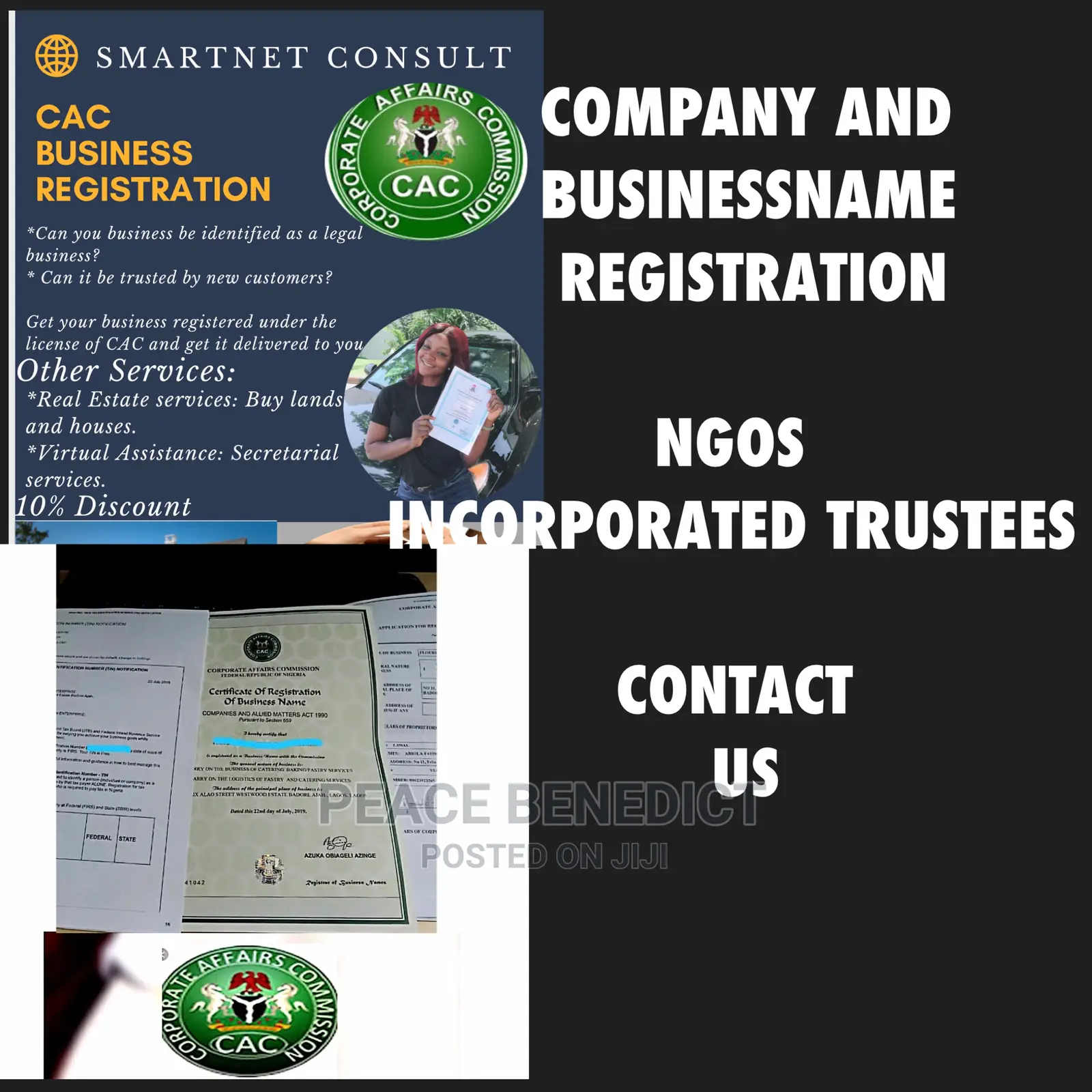 Businessname And Company Registration, Ngos, Deed,Contract.