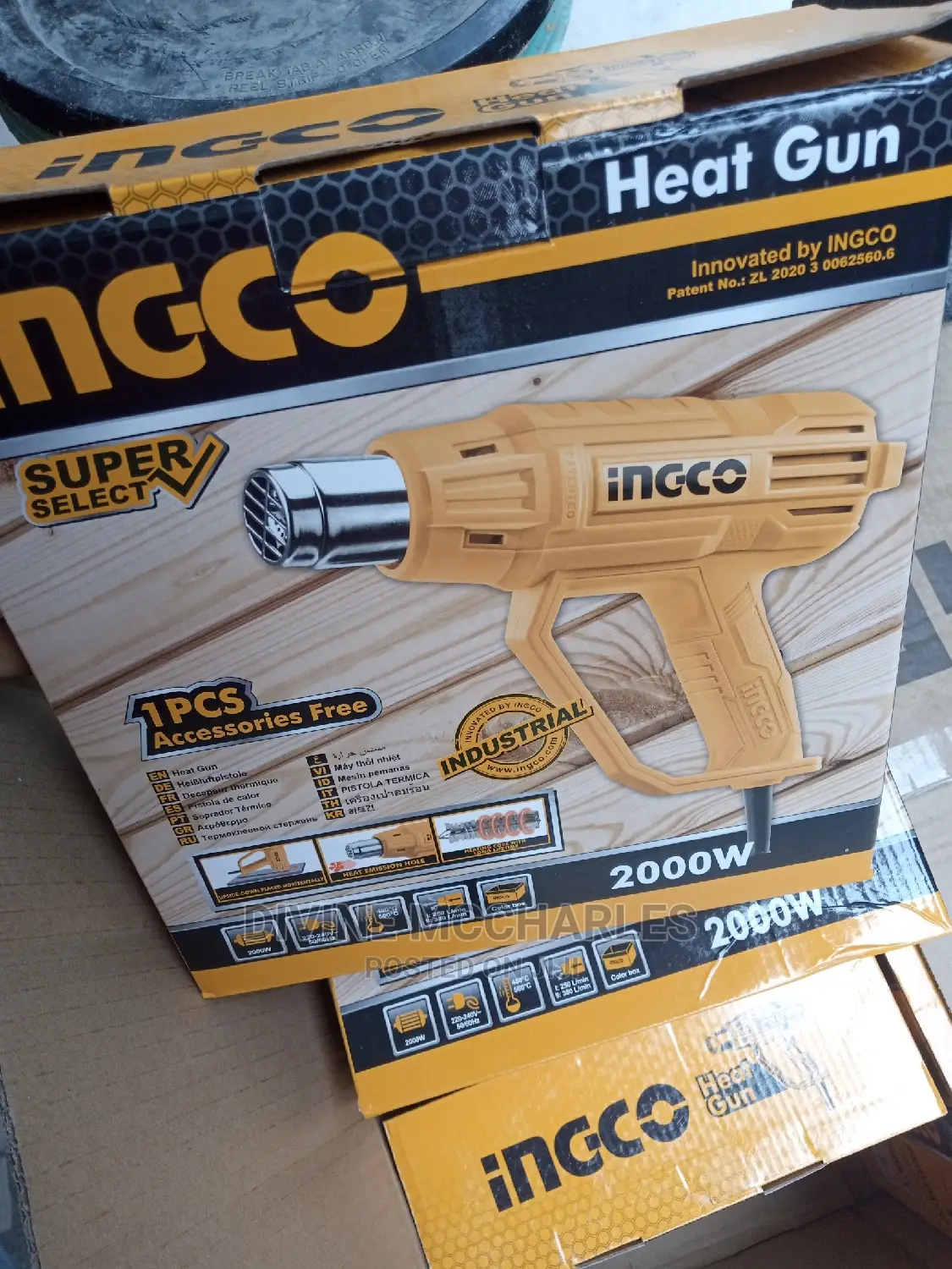 2000w Ingco Heat Gun