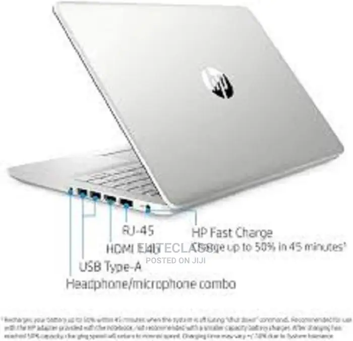 New Laptop HP 4GB Intel Celeron 60GB