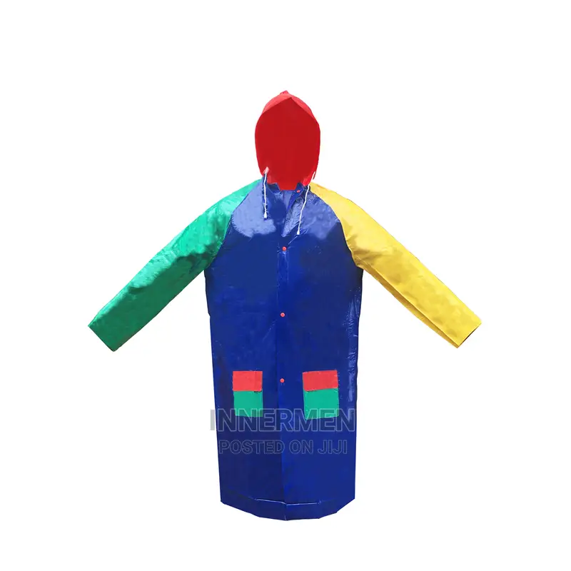 Water Proof Children Rain Coat - Multicolor