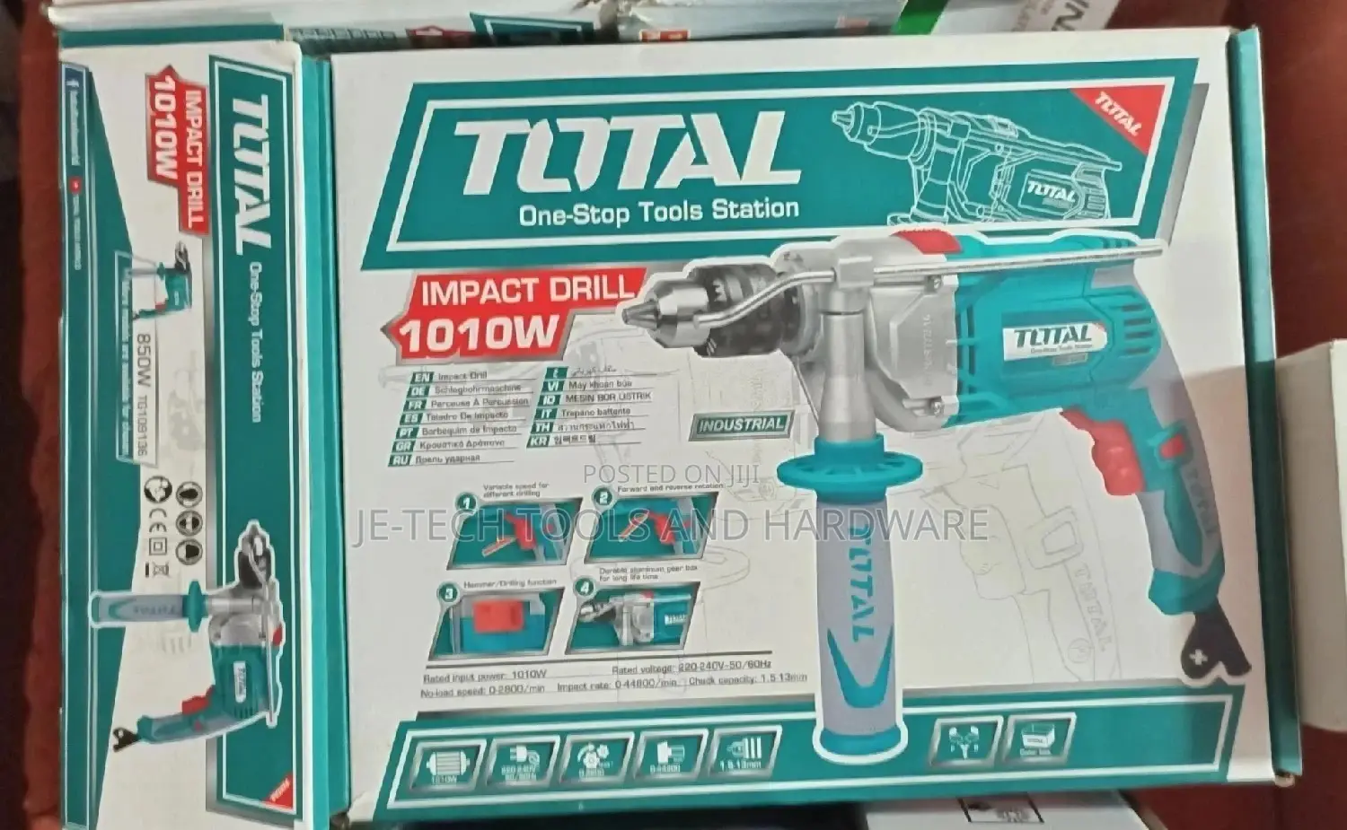 Total Rotary Hammer Drill 1010w