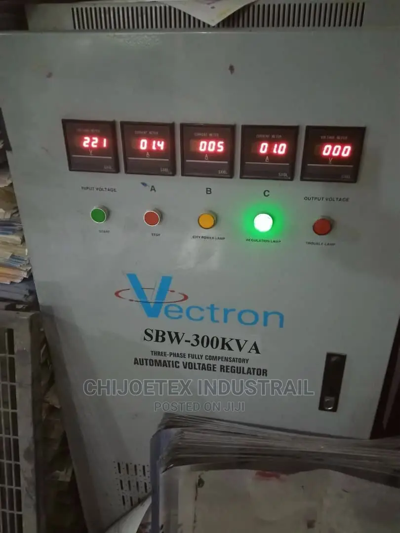 Industrial Automatic Voltage Stabilizer Regulator 300kva