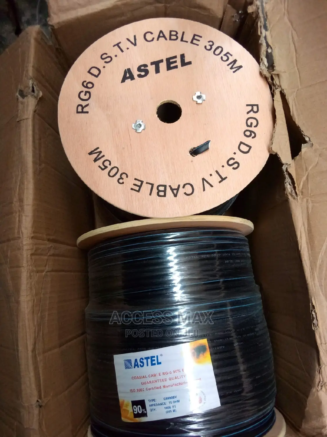 Astel Coaxial Cable . Dstv Wire By 305m