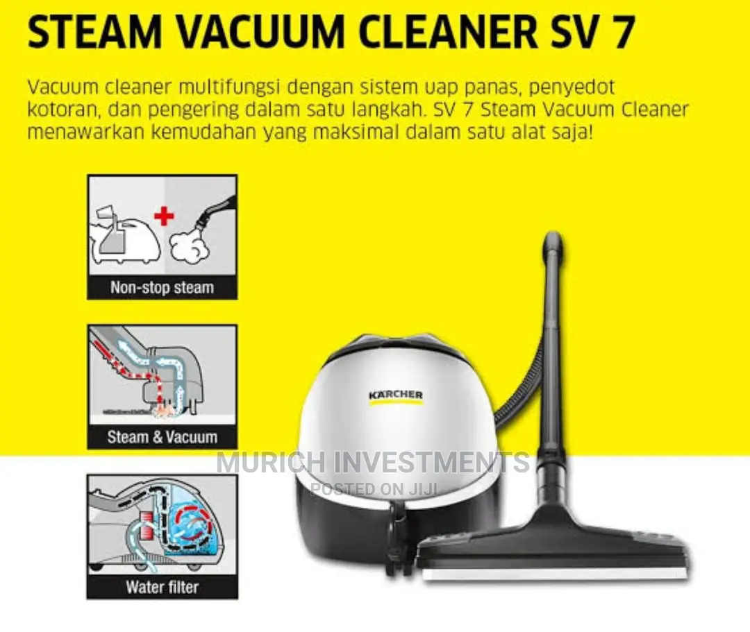 Karcher 3 in 1 Steam Vacuum Cleaner Sv 7