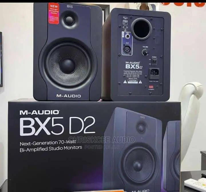 M Audio Bx5 Studio Monitor -Pair