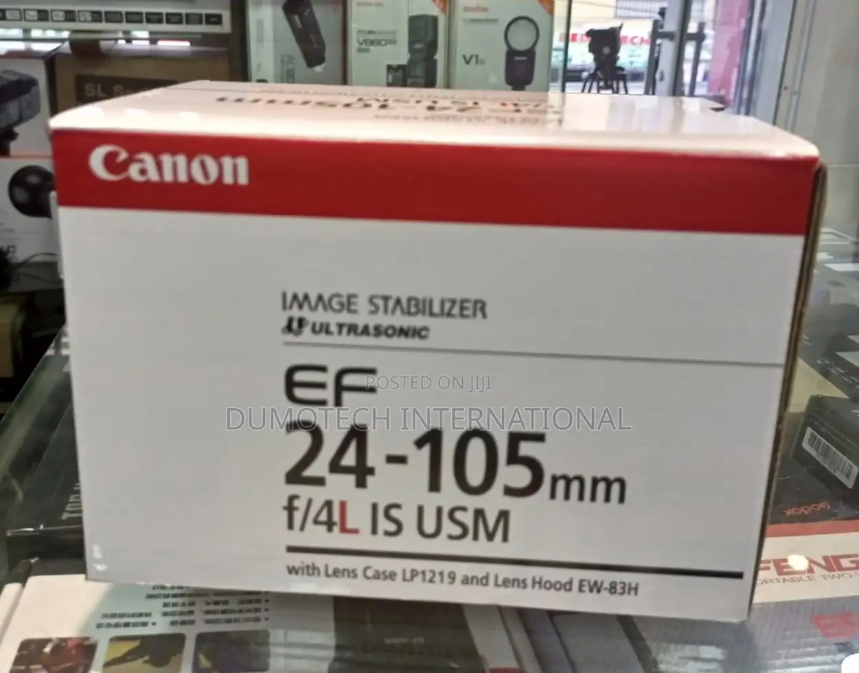 Canon 24-105mm F/4l IS USM Lens (London Used)