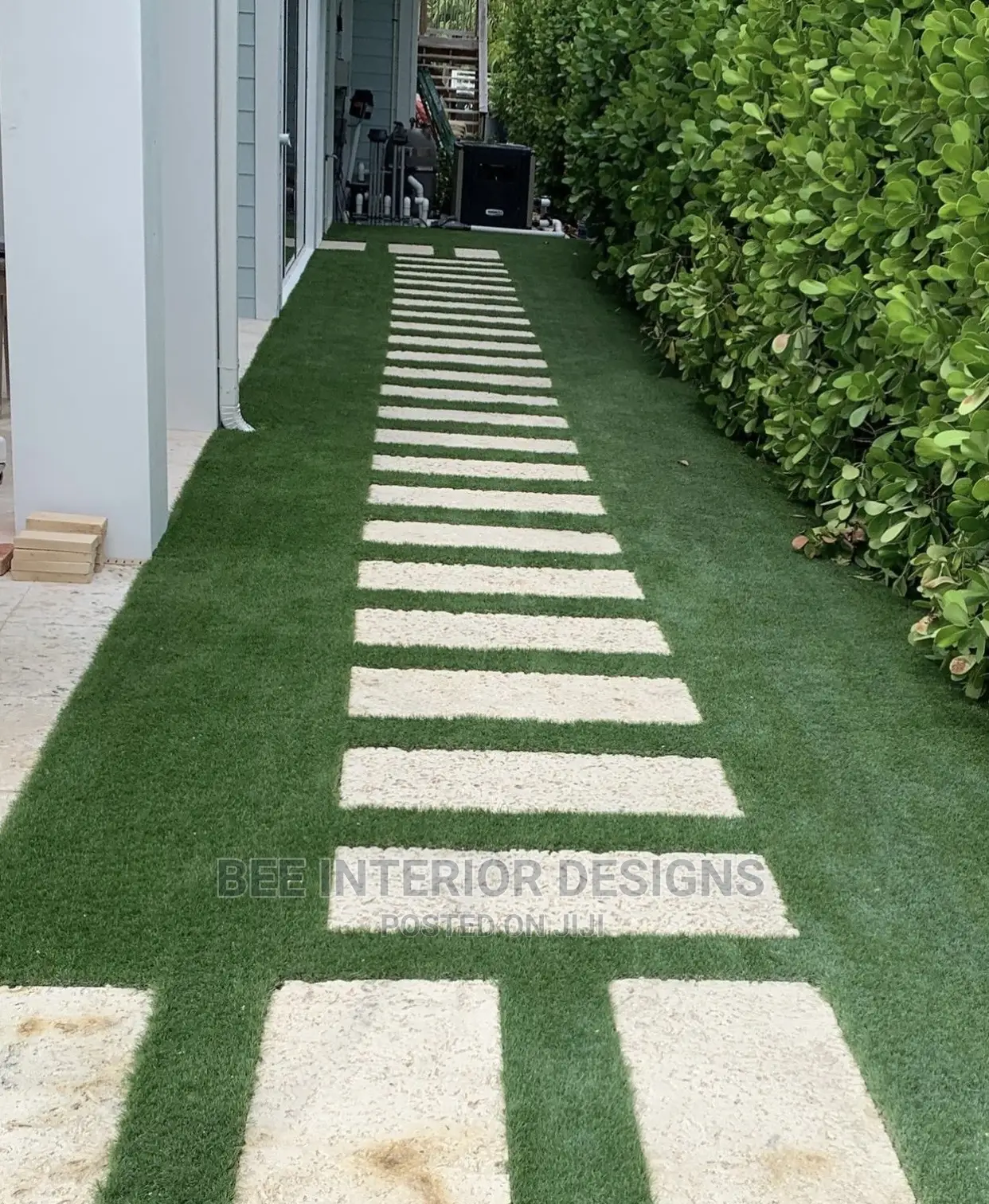 Artificial Green Grass.