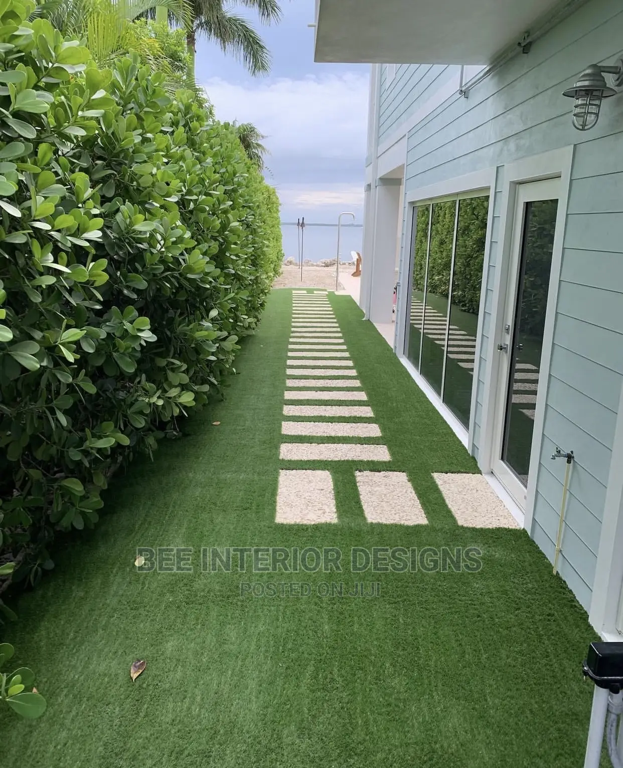 Artificial Green Grass.