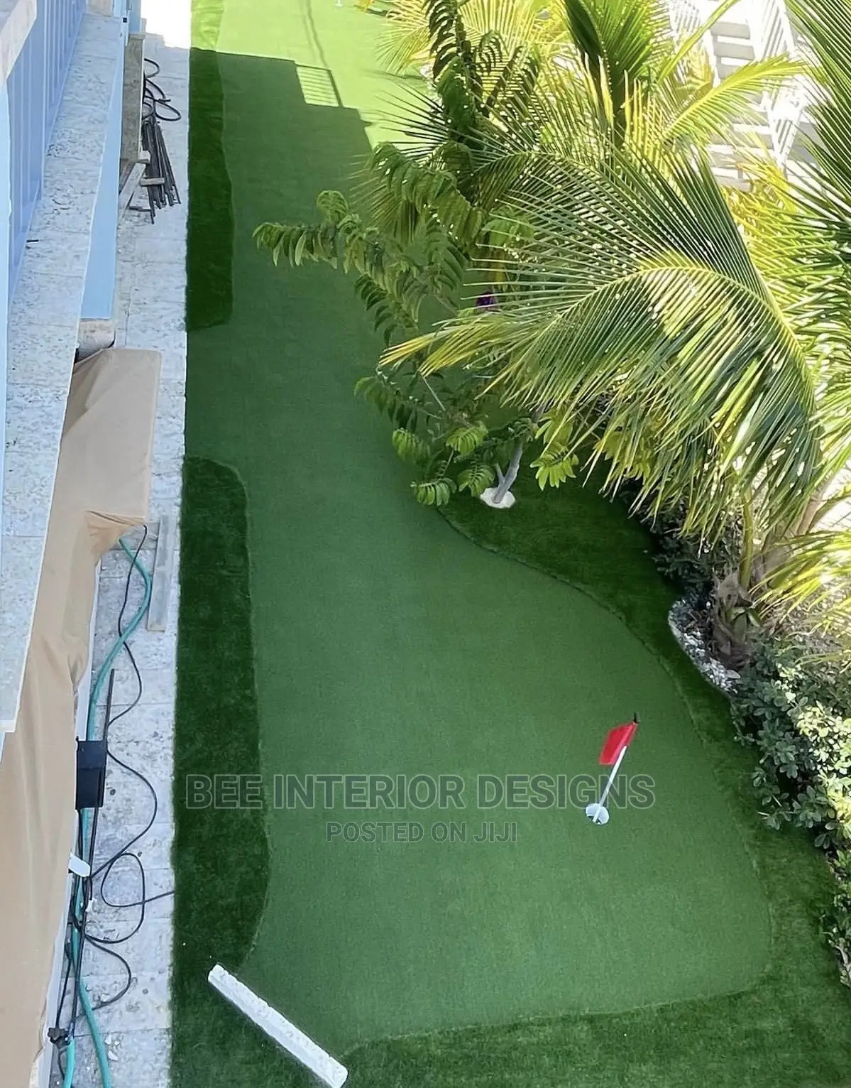 Artificial Green Grass.