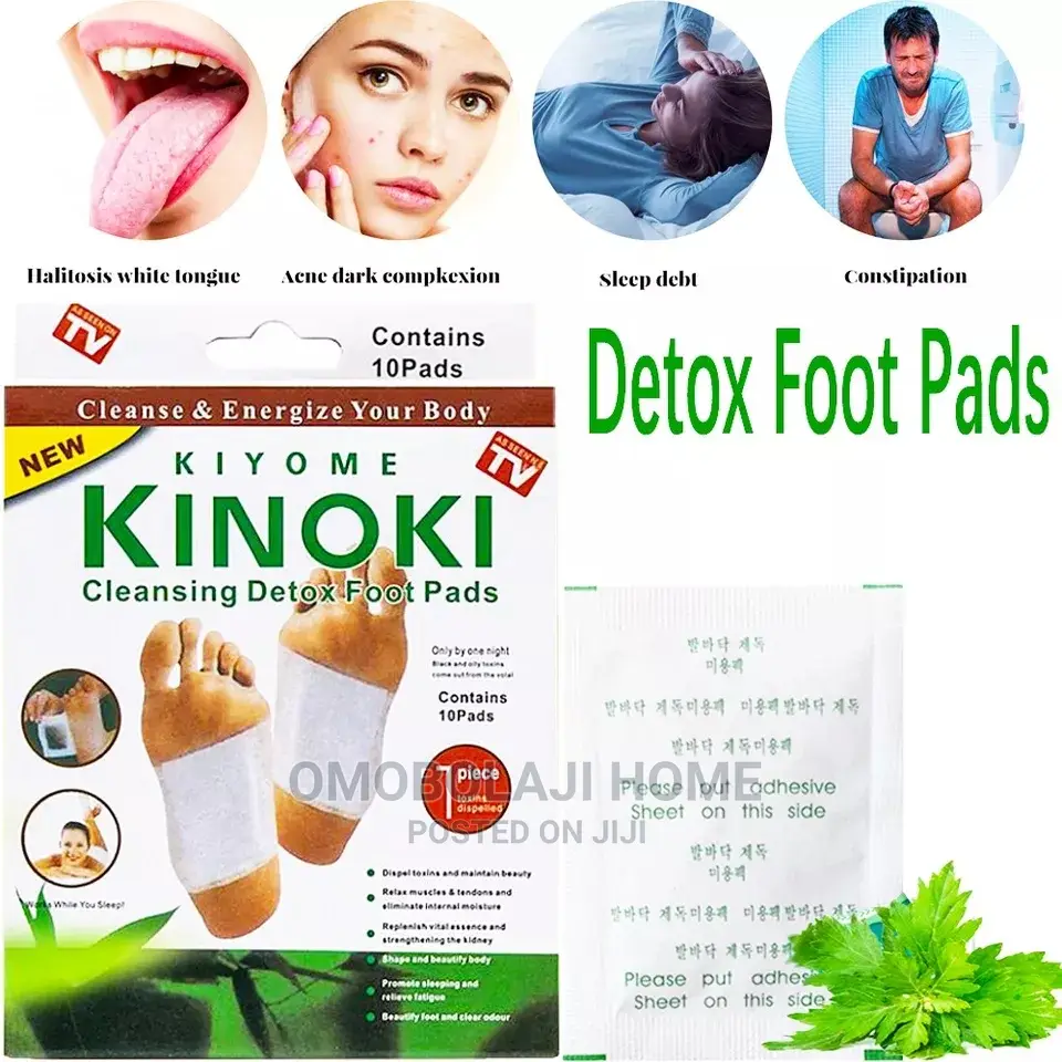 10 Pieces Kinoki Foot Detox Pad