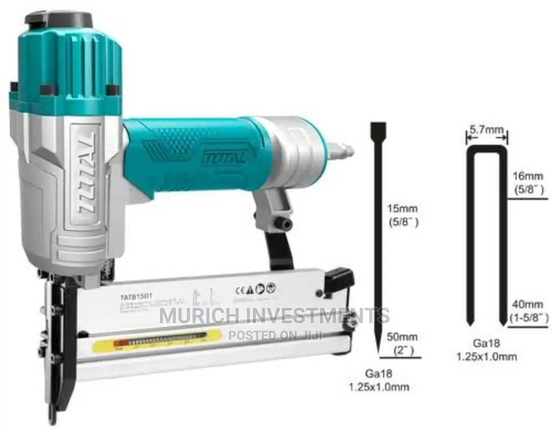 Total 2 in 1 Pneumatic Stapler and Brad Nailer