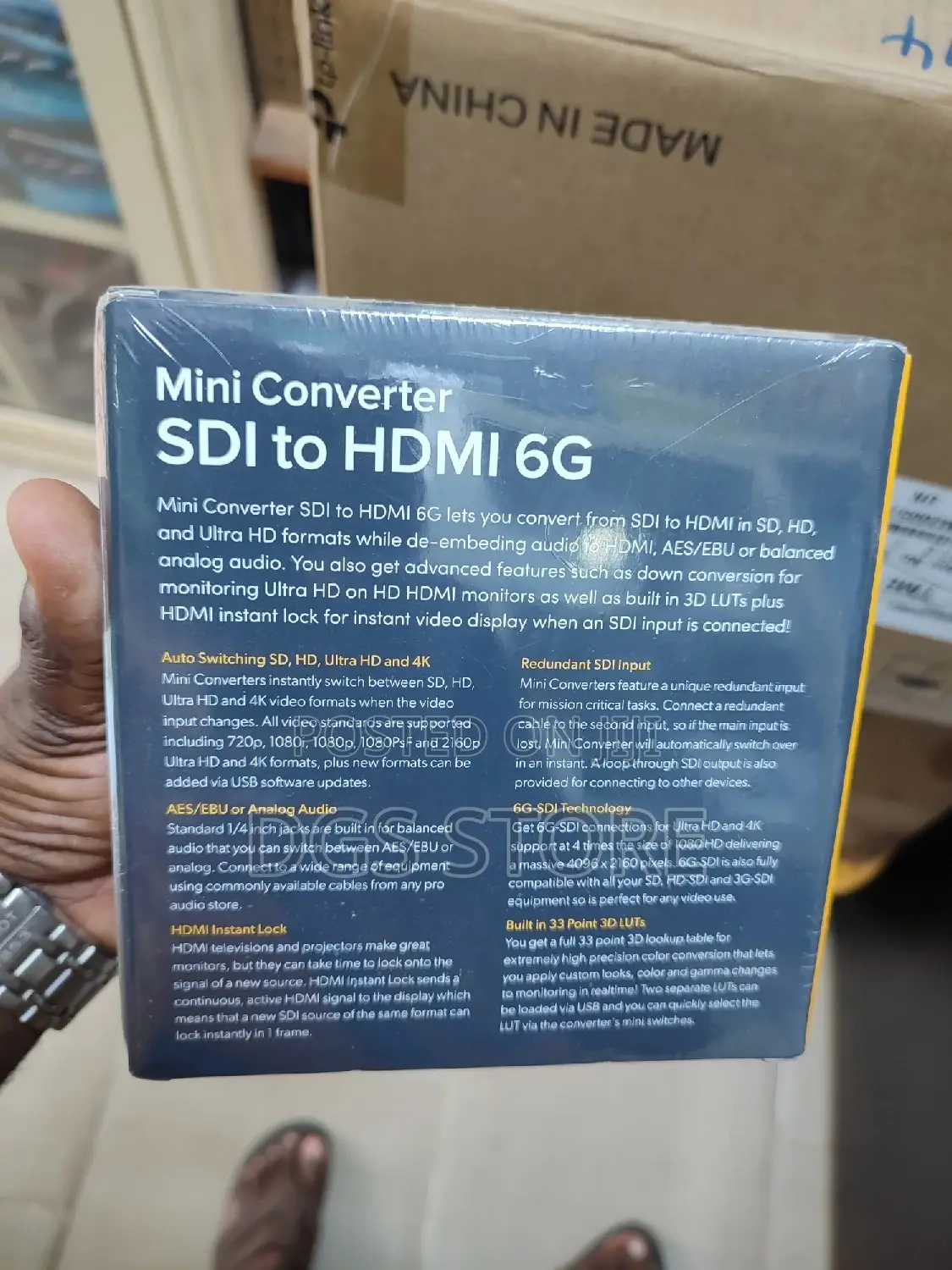 Blackmagic Mini Converter SDL to HDMI 6G
