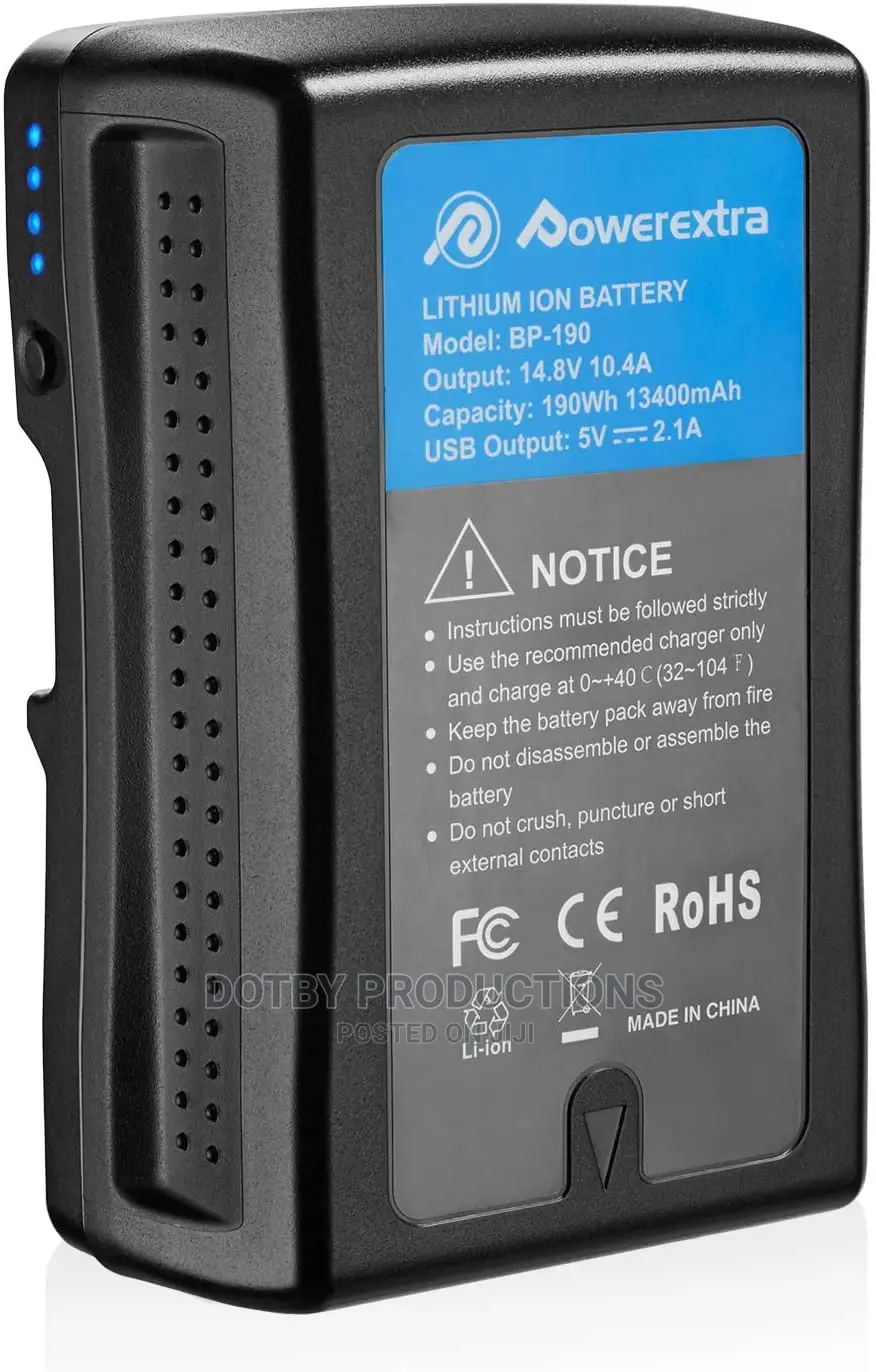 V Lock Battery 190