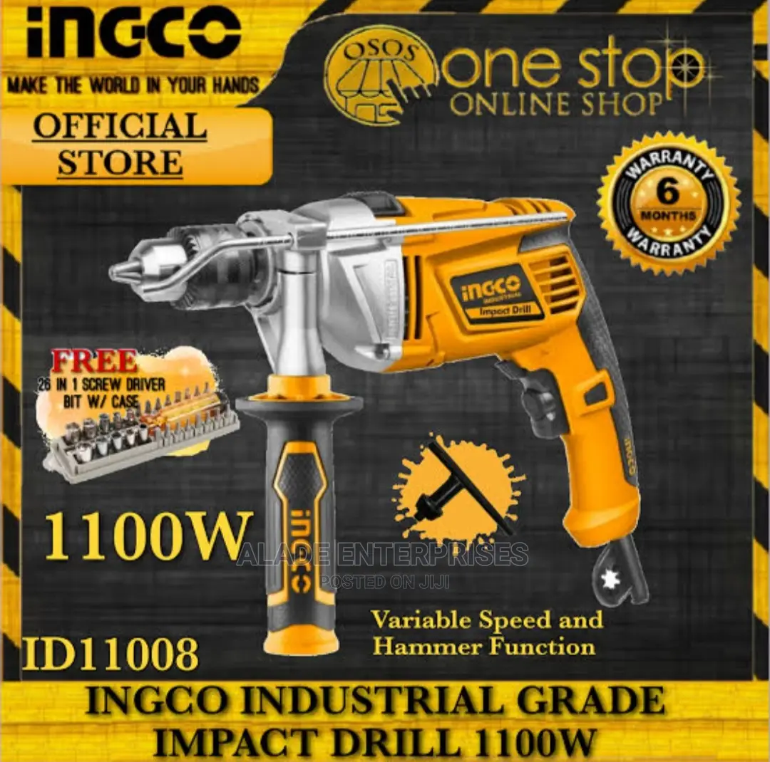13mm Impact Drill - Ingco Id11008