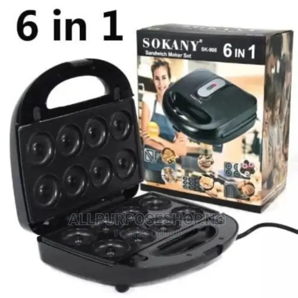 6 in 1 Sokany Sandwich Maker